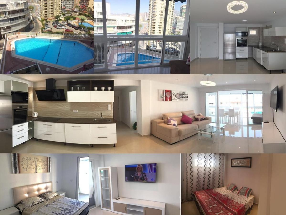 Levante Beachfront Luxury Apartment Benidorm Luaran gambar